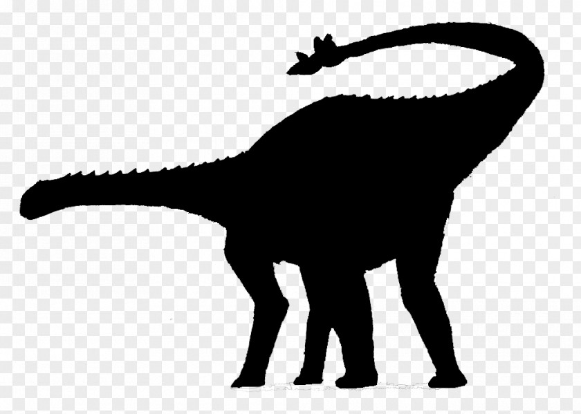 Silhouette Tyrannosaurus Black White Clip Art PNG