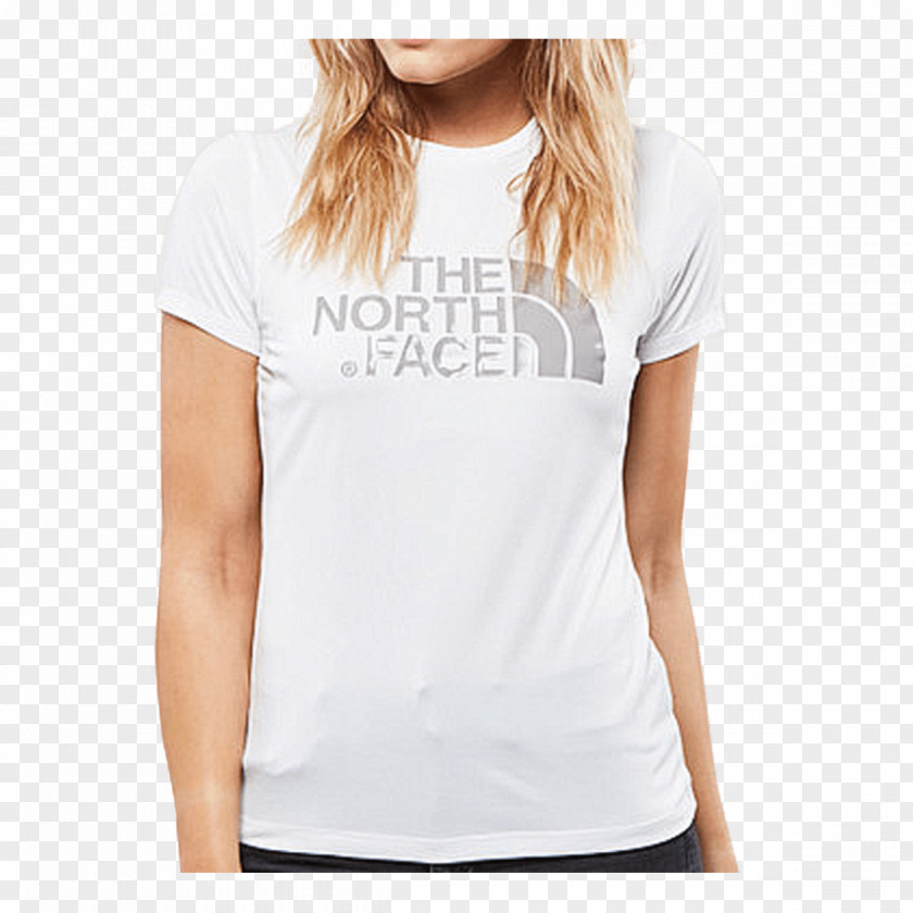 T-shirt Sleeve Neck Font The North Face PNG