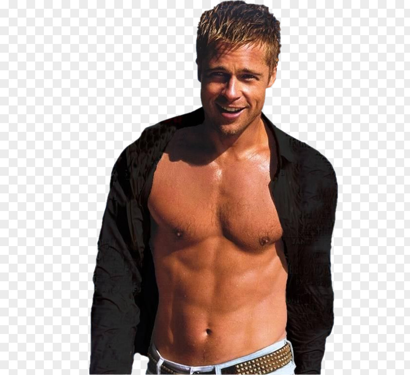 Brad Pitt Fight Club Hollywood Actor Sexiest Man Alive PNG