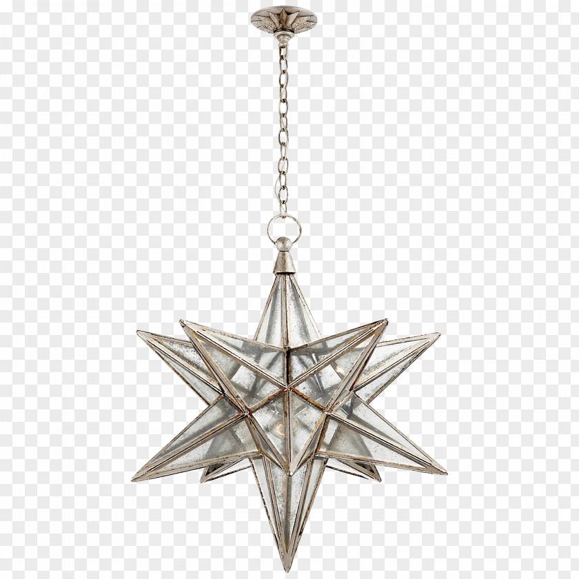 Hanging Stars Pendant Light Moravian Star Fixture PNG