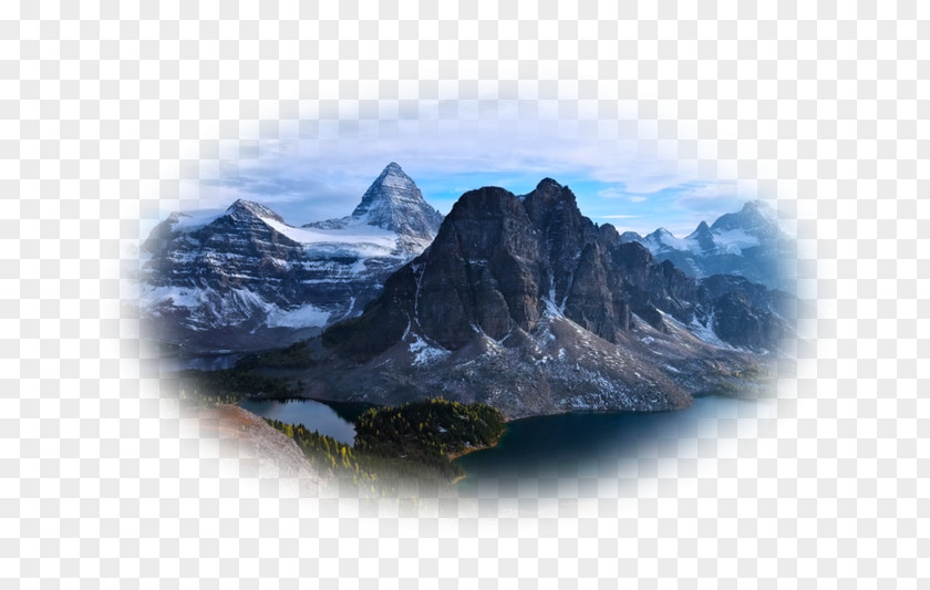 Mountain Mount Assiniboine Beautiful Desktop Wallpaper Landscape PNG