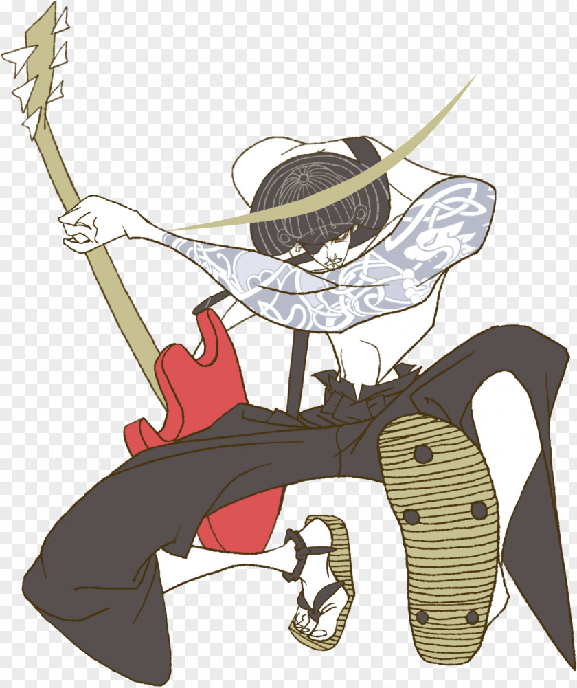 Samurai Cartoon Japan Illustration PNG