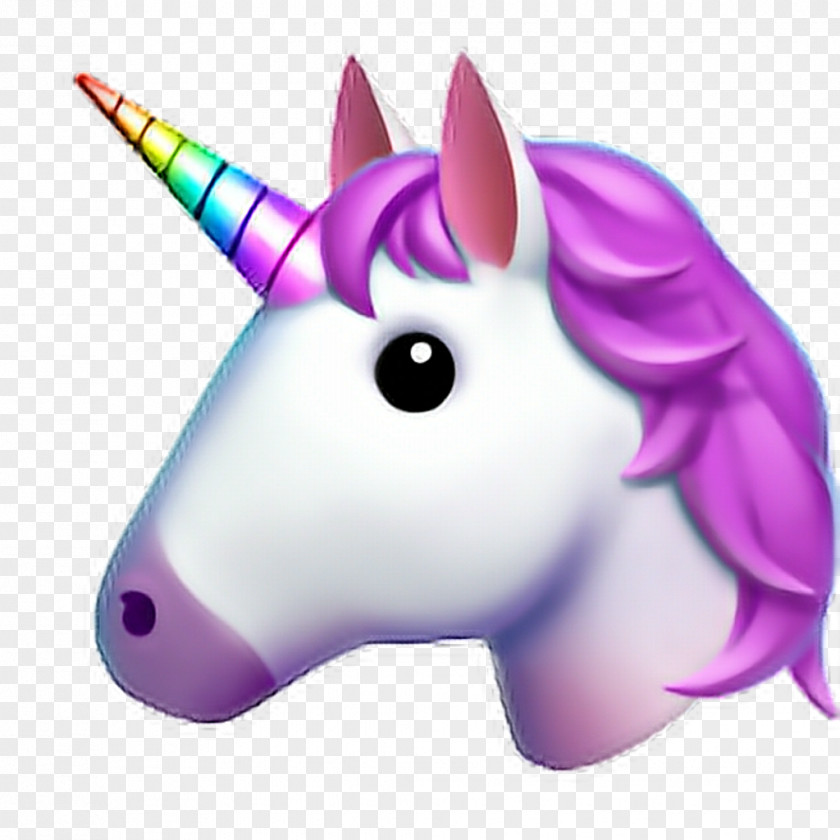 Unicornio Emoji Unicorn Sticker IPhone PNG