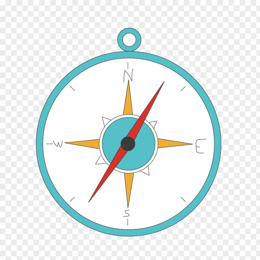 Cartoon Compass Clip Art PNG