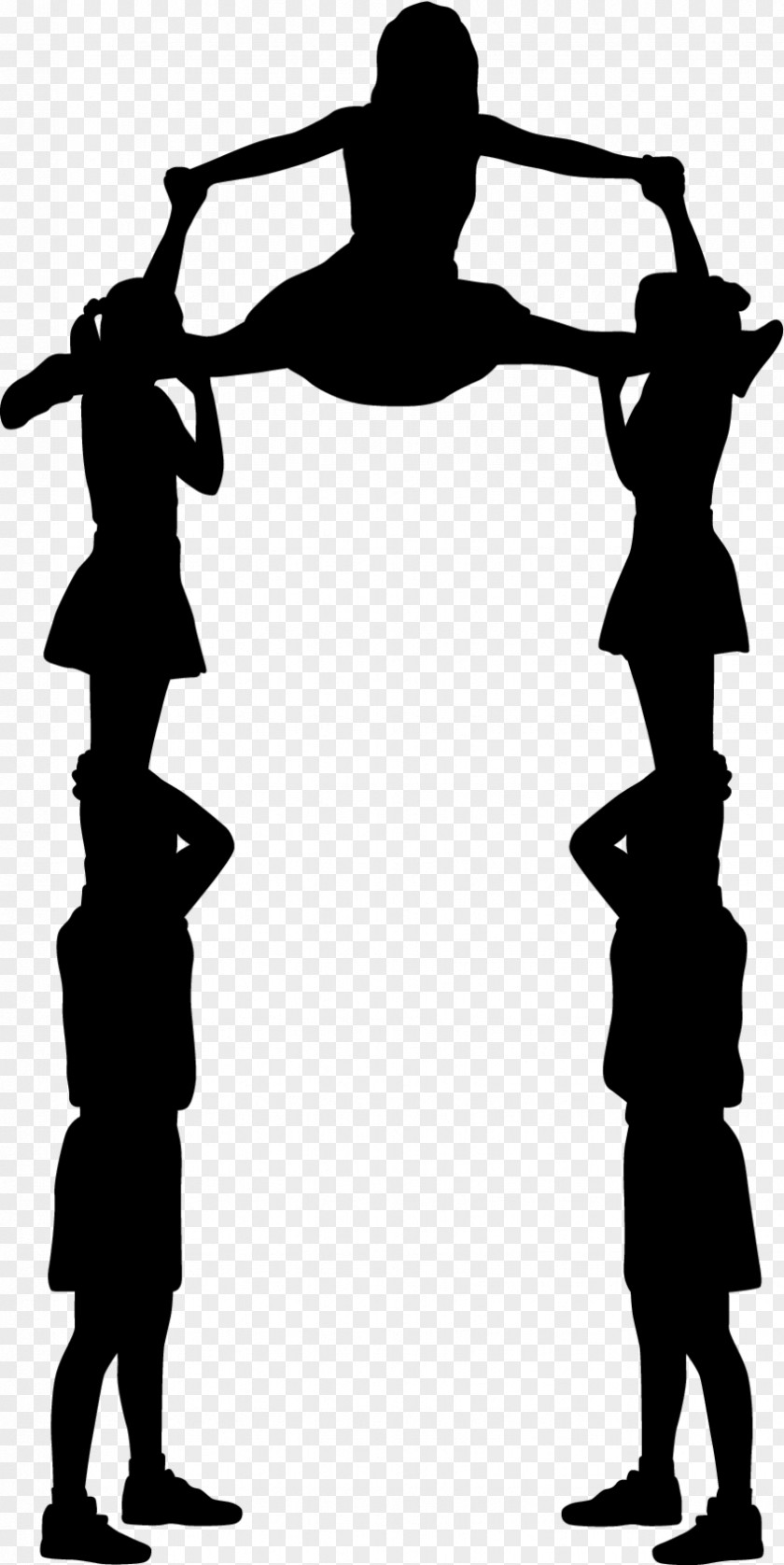 Cheerleading Music Sound Effect MP3 Silhouette PNG Silhouette, cheer clipart PNG