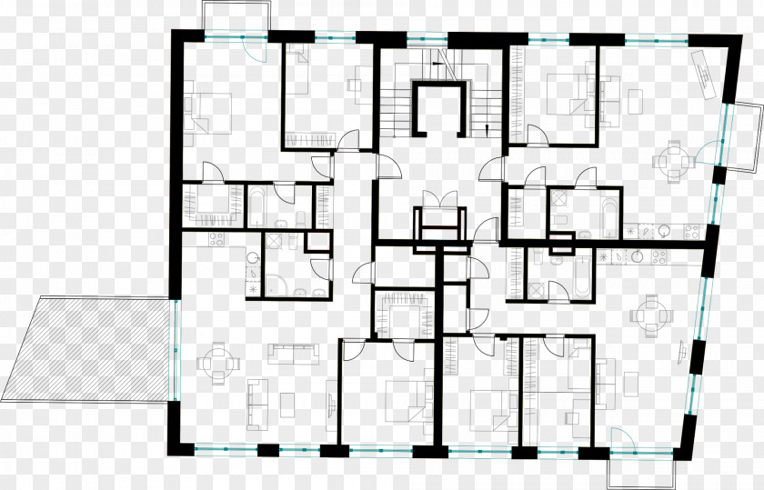 Design Floor Plan Architecture Furniture Organization PNG