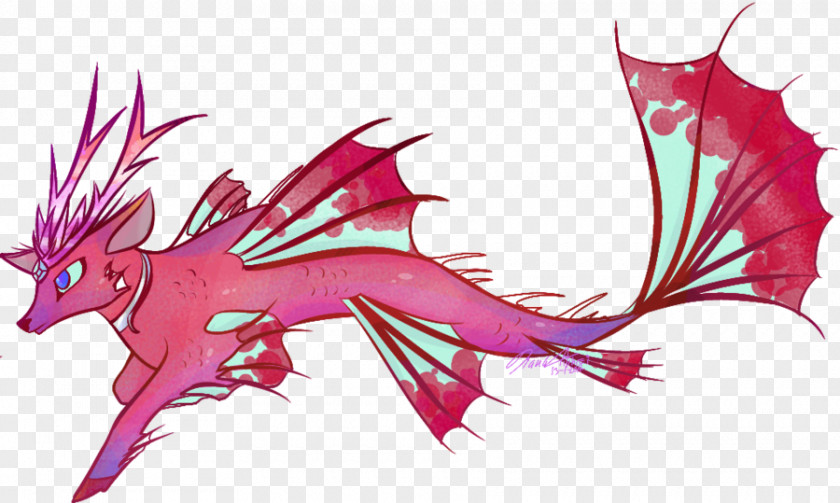 Pink M Tail Clip Art PNG