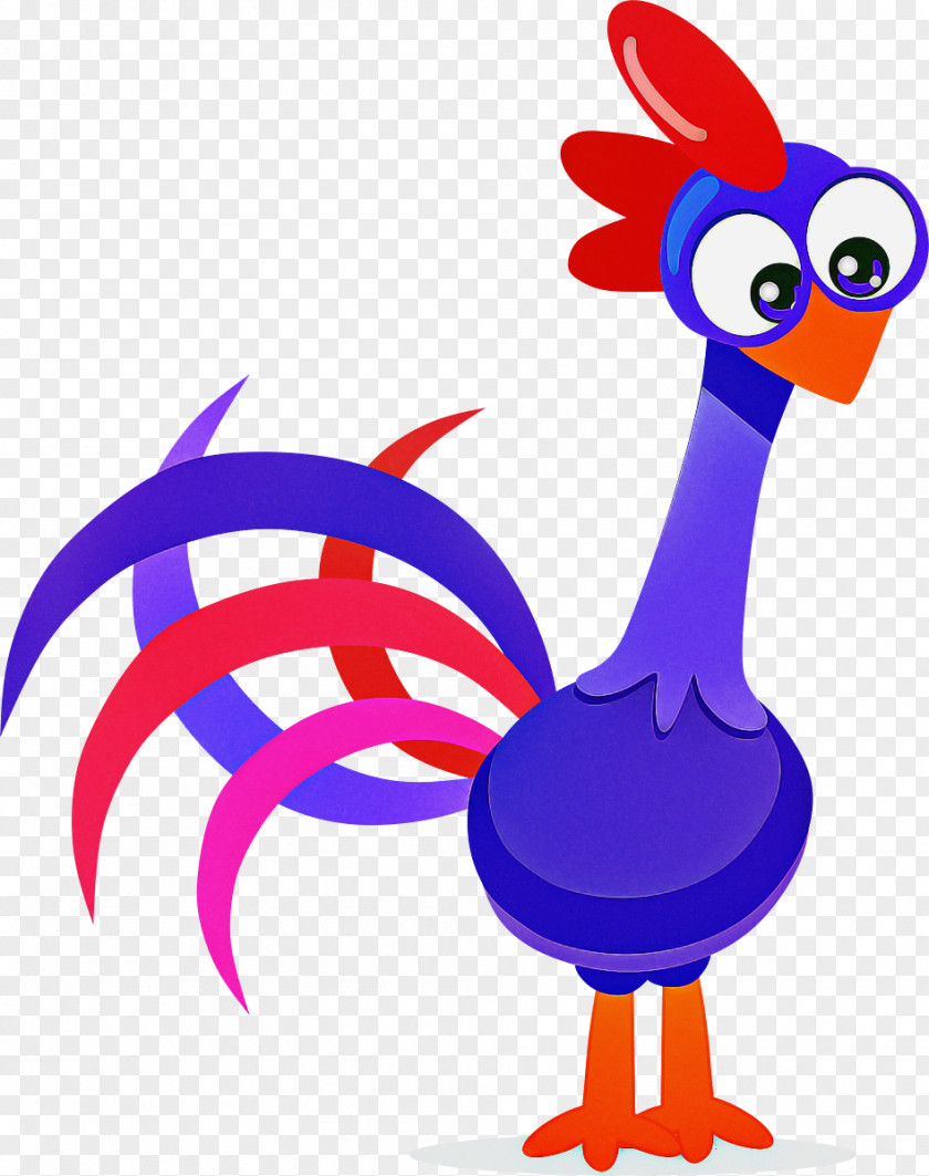 Rooster Chicken Cartoon Bird Beak PNG