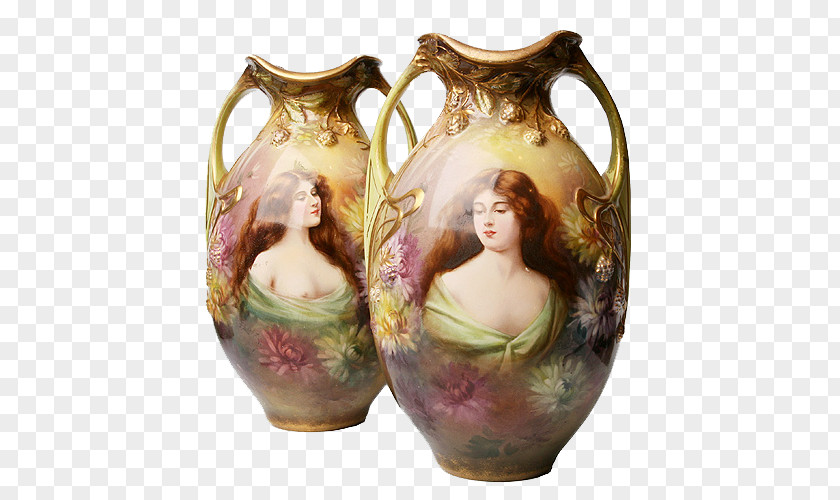 Vase Pottery Ceramic Painting PNG