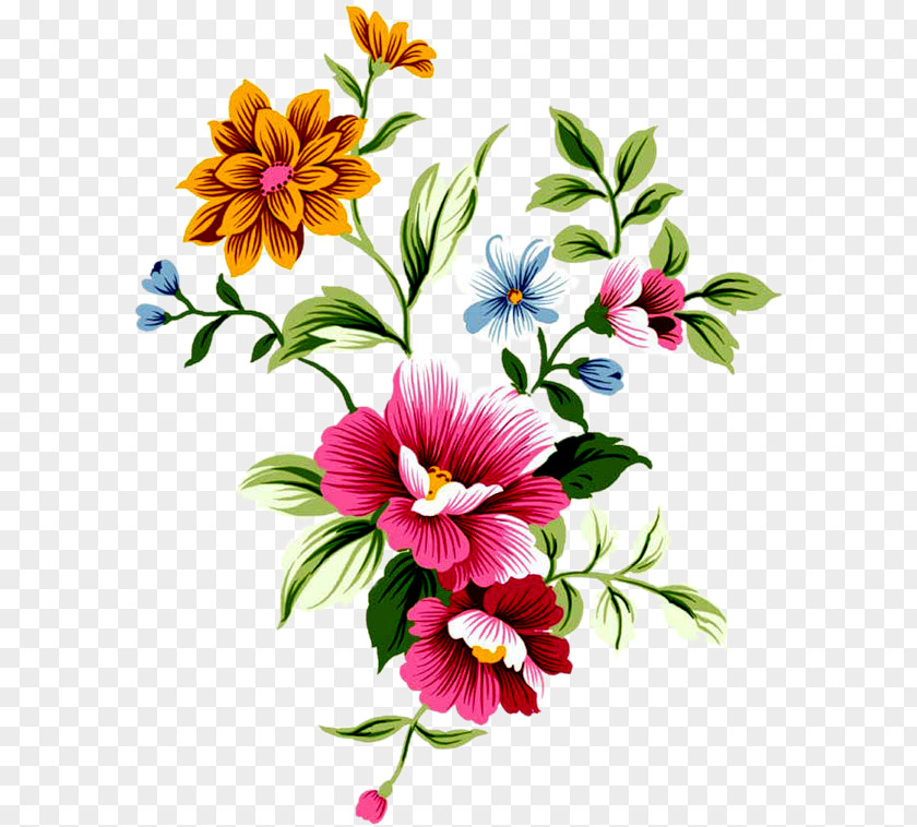 Annual Plant Artificial Flower Watercolor Floral Background PNG