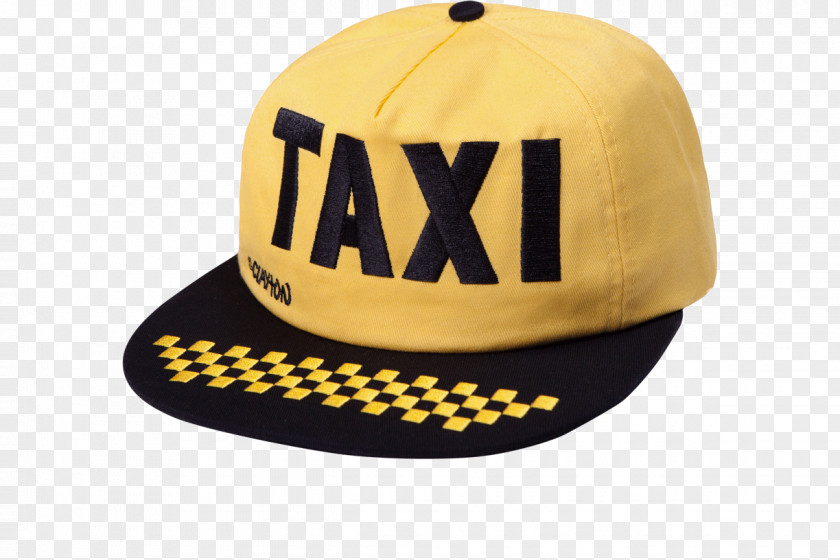 Baseball Cap Taxi Hat Yellow Cab PNG