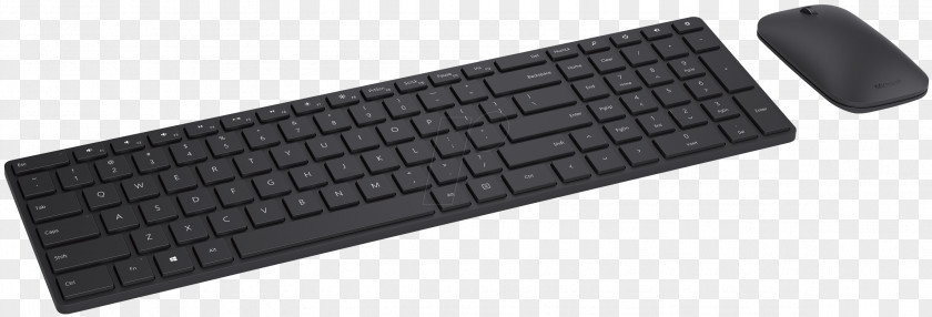 Black And White Keyboard Computer Mouse Laptop Microsoft Bluetooth PNG