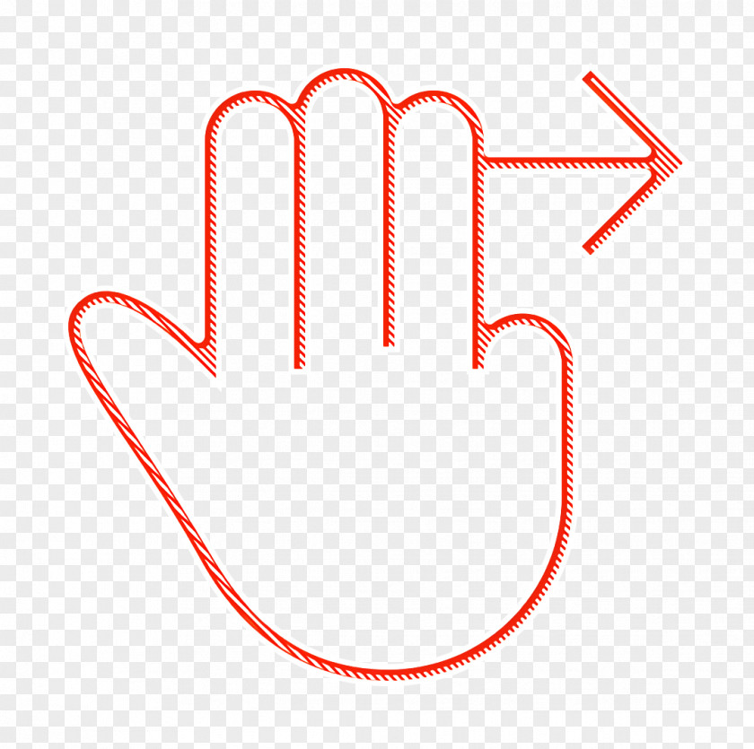 Gesture Hand Fingers Icon PNG