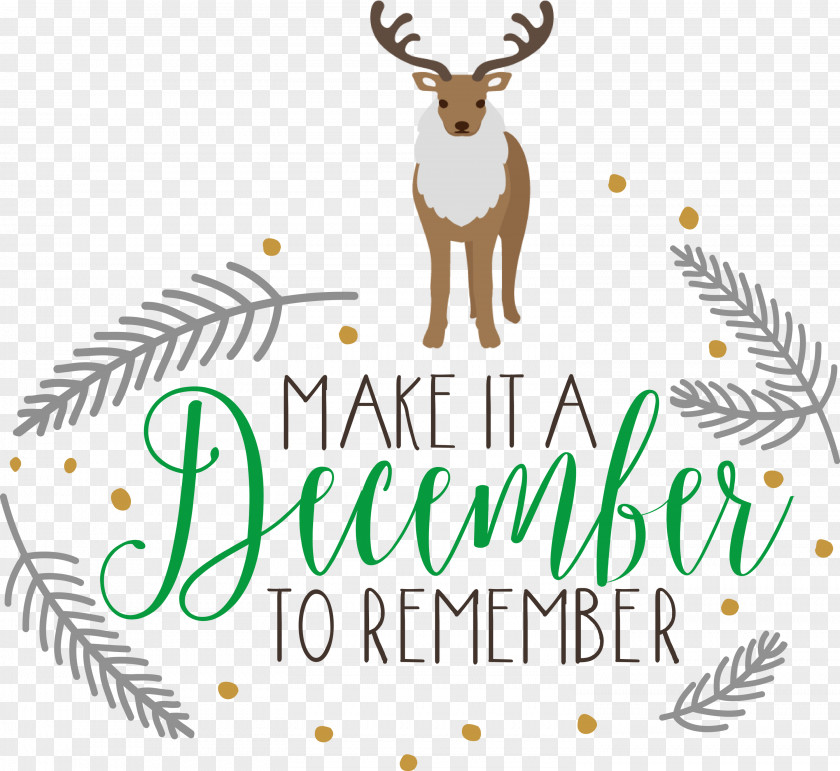 Make It A December Winter PNG