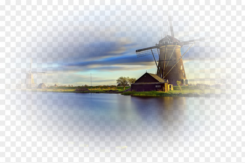Moulin Windmill Energy Stock Photography PNG