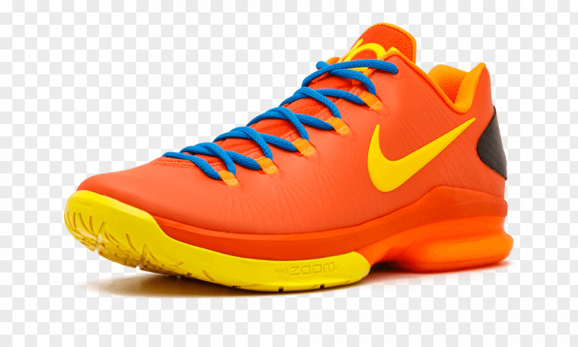 Orange Nike Dunk Sports Shoes PNG