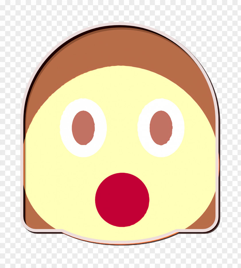 Surprised Icon Shock Emoticon Set PNG