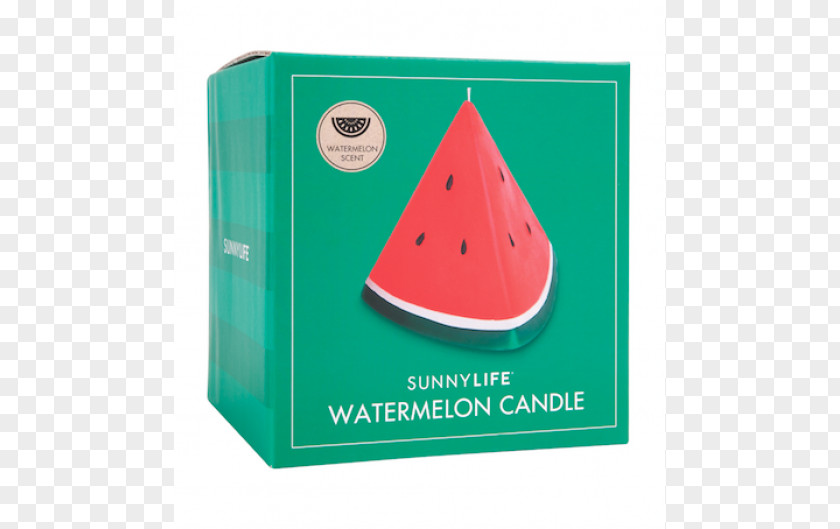 Watermelon Soy Candle Wick Birthday PNG