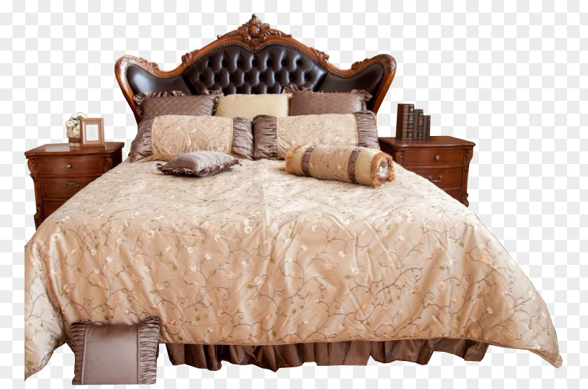 Bed Furniture Frame Bedroom PNG