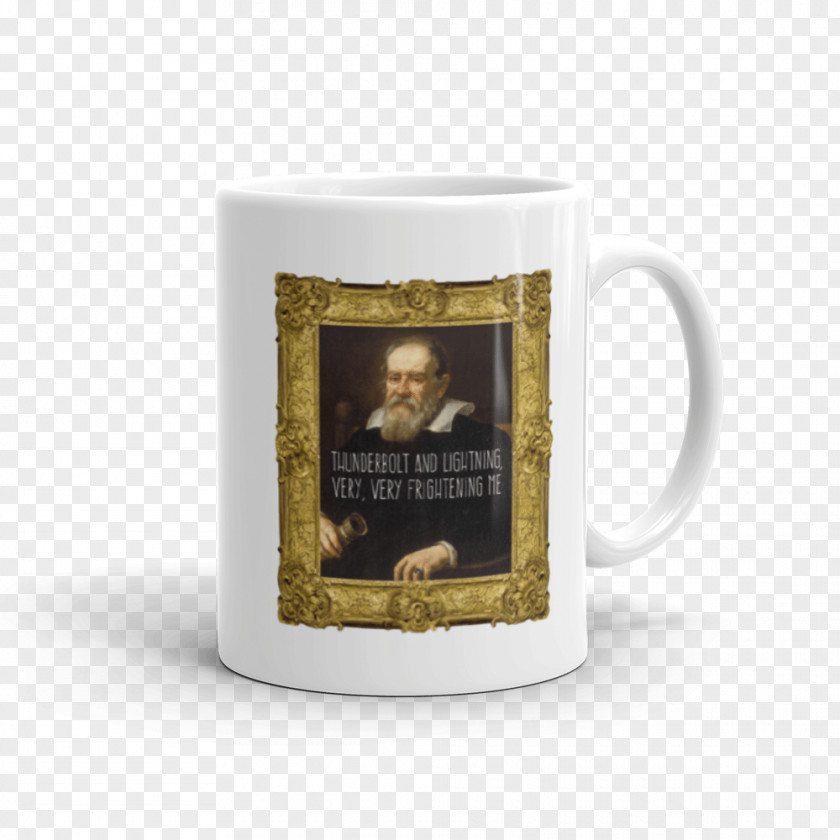 Mug Galileo Galilei: A Biography Coffee Clothing Cup PNG