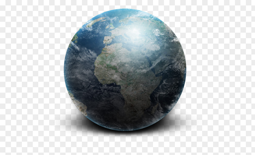 Space Planet HD Earth Icon PNG