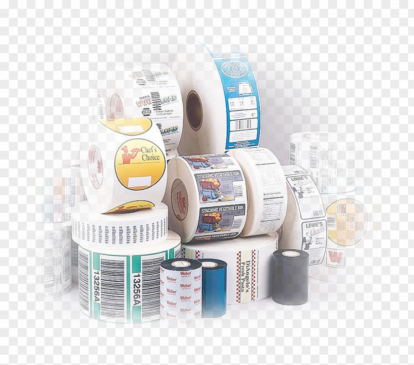 Box Paper Adhesive Label Printing Manufacturing PNG