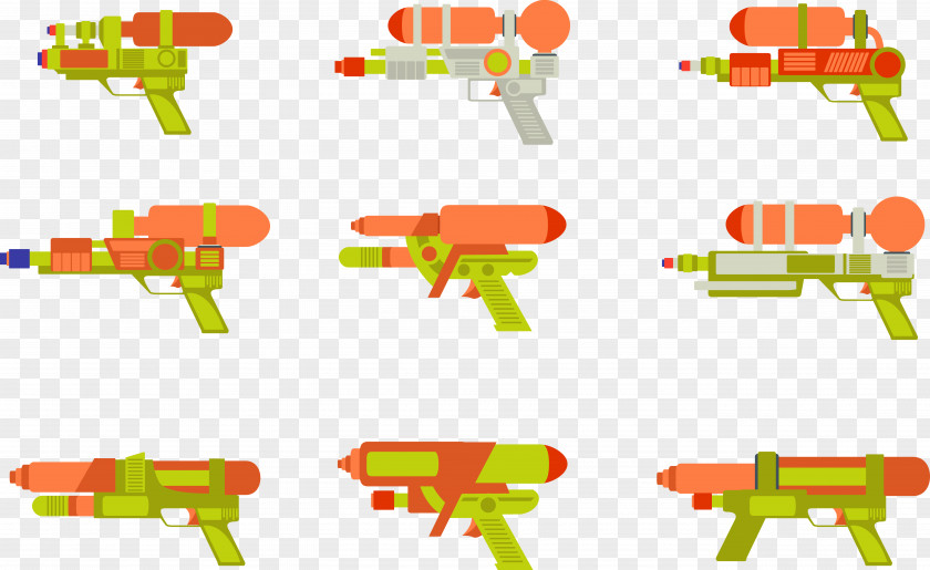 Children's Recreational Water Gun Tools Firearm Toy Child PNG