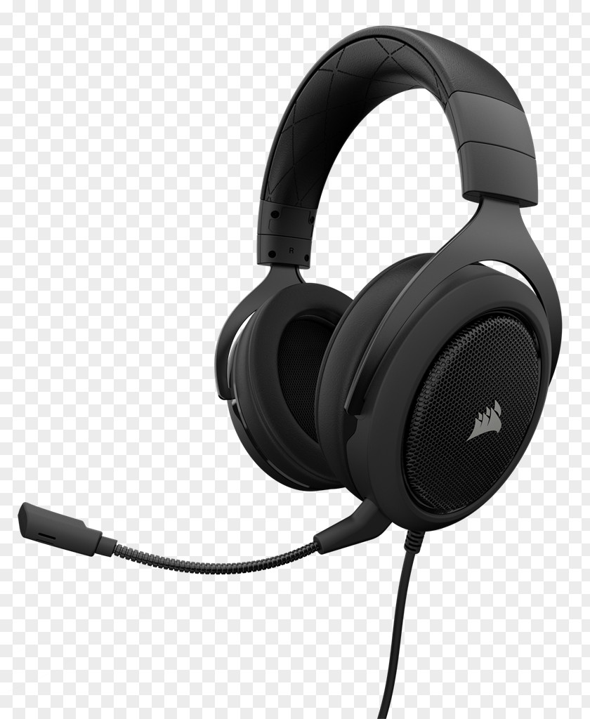 Headphones Corsair HS50 Components Audio Video Game PNG