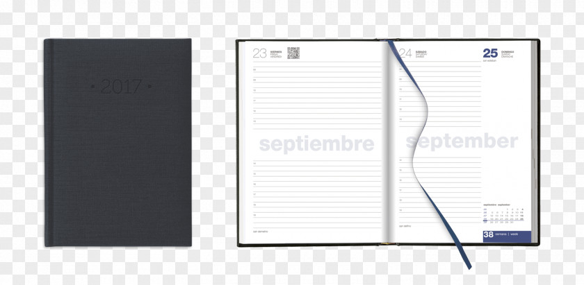 Notebook Diary Book Cover Mockup PNG