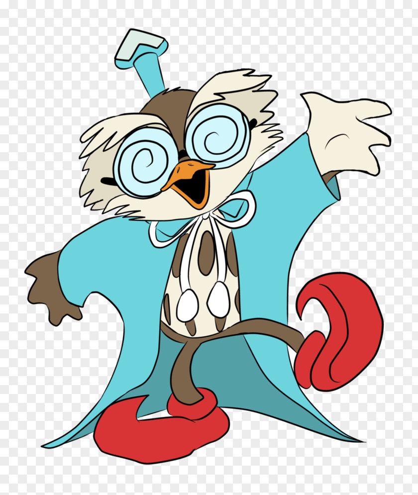 Sonic The Hedgehog Old Man Owl Character Cartoon PNG