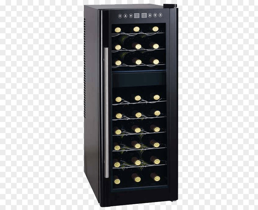 Wine Cooler Bottle Refrigerator PNG
