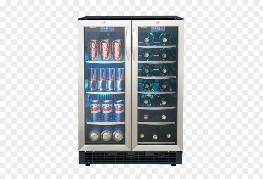 Wine Cooler Refrigerator Drink Danby PNG