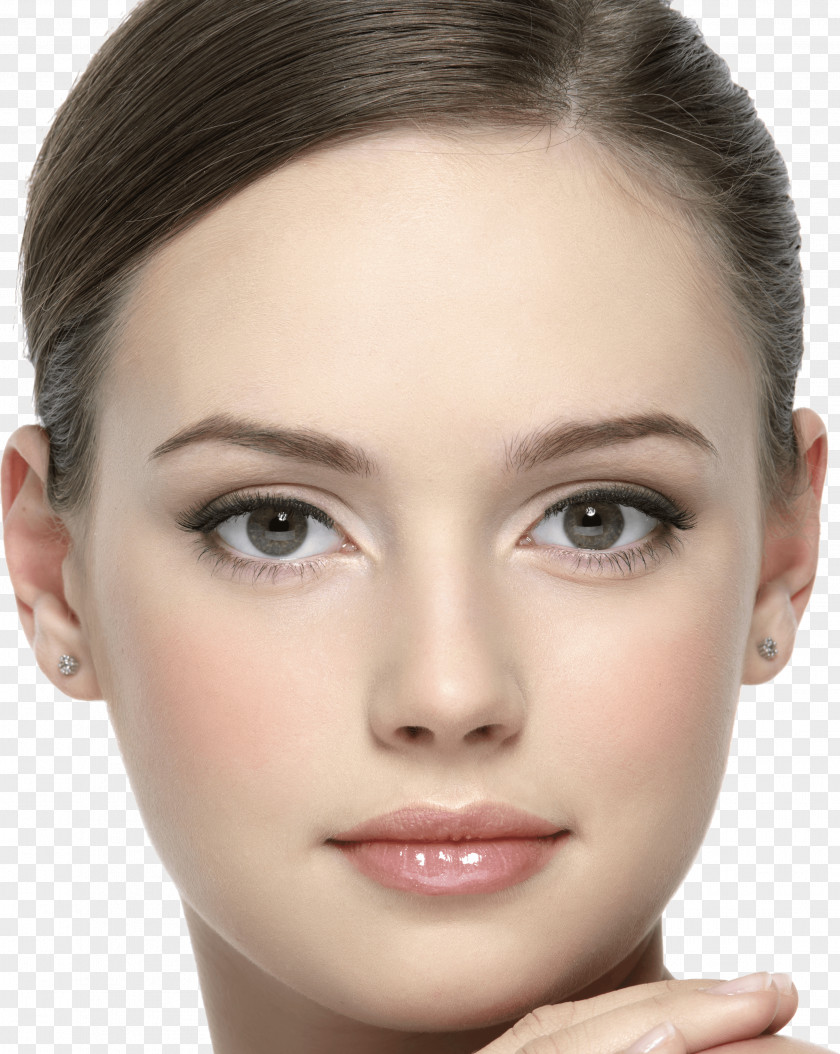 Woman Face Image Wallpaper PNG