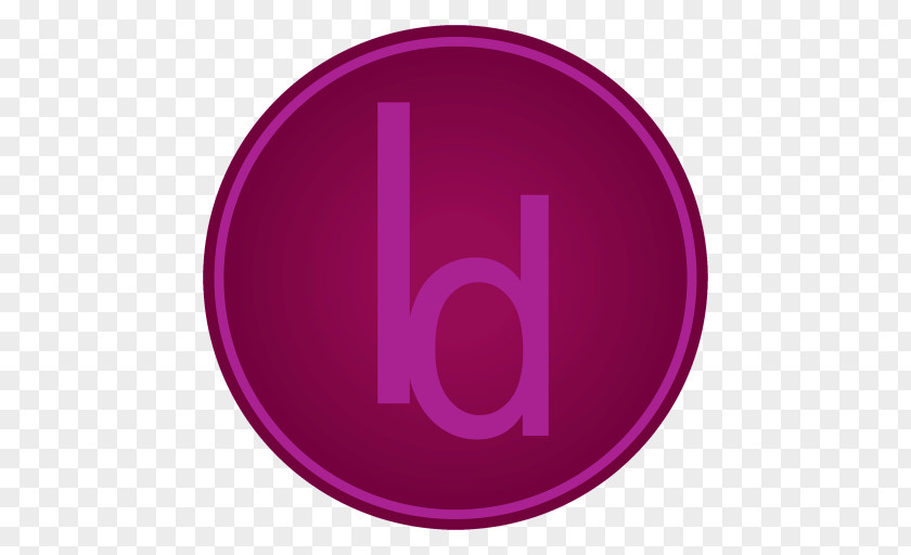 Adobe Id Pink Purple Symbol PNG