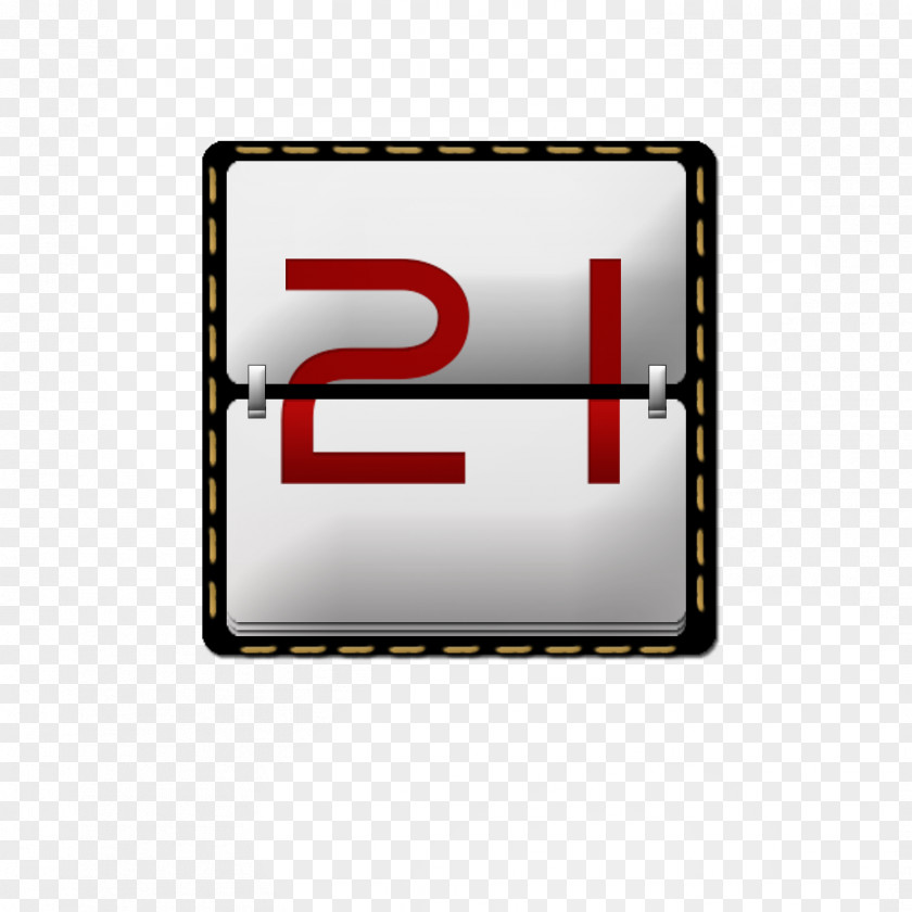 Digital Desk Calendar Brand Logo Font PNG
