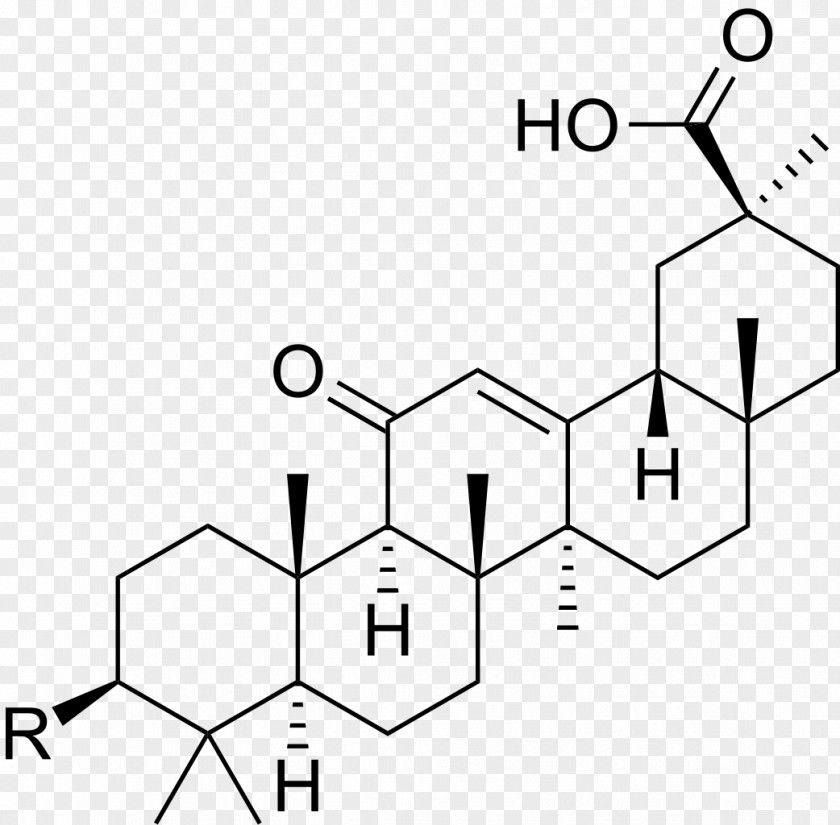 Enoxolone Glycyrrhizin Ursolic Acid Oleanolic Triterpene PNG