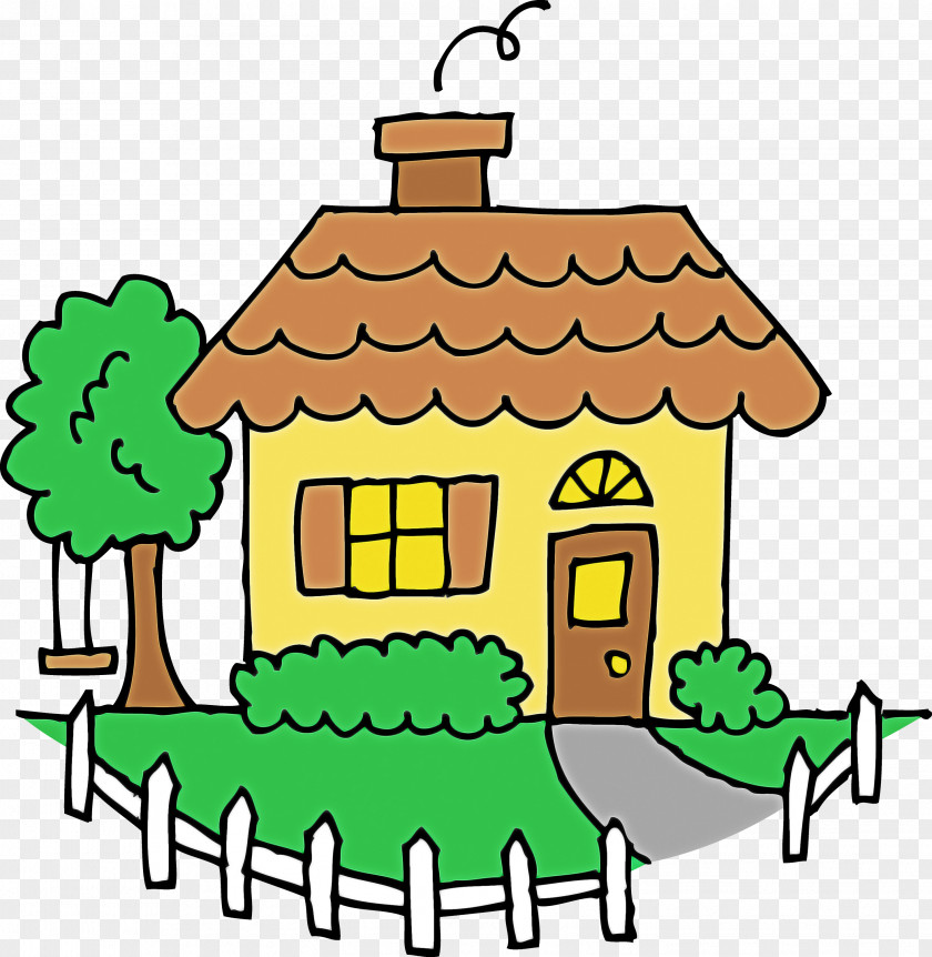 House Building Cartoon PNG