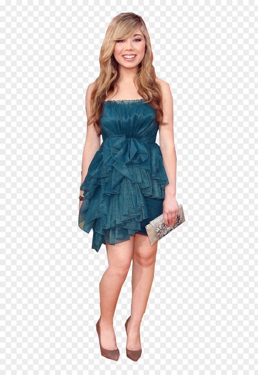 Jennette Mccurdy McCurdy Cocktail Dress Party Satin PNG