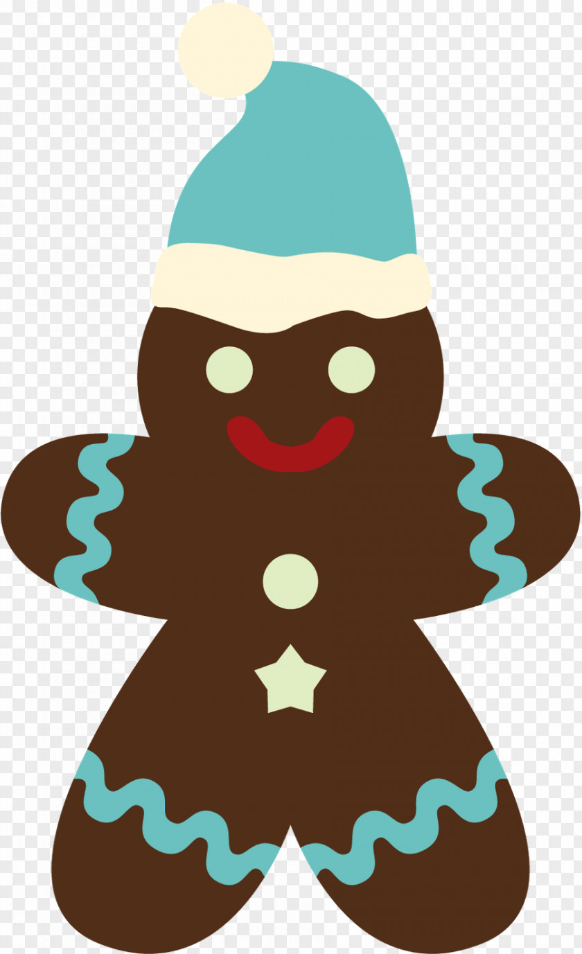 Man Border Christmas Gingerbread Greeting & Note Cards Chef Design Hat Zazzle PNG
