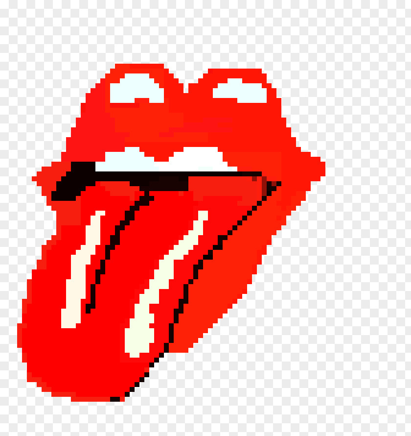 Pixel Art The Rolling Stones PNG