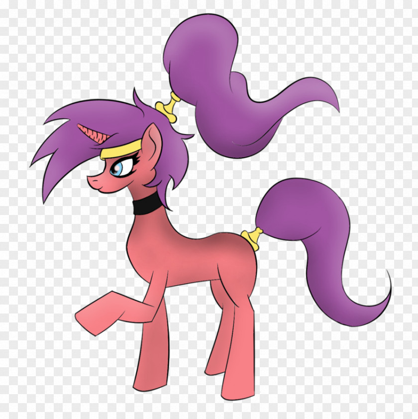 Shantae Halfgenie Hero Horse Pink M Carnivora Clip Art PNG