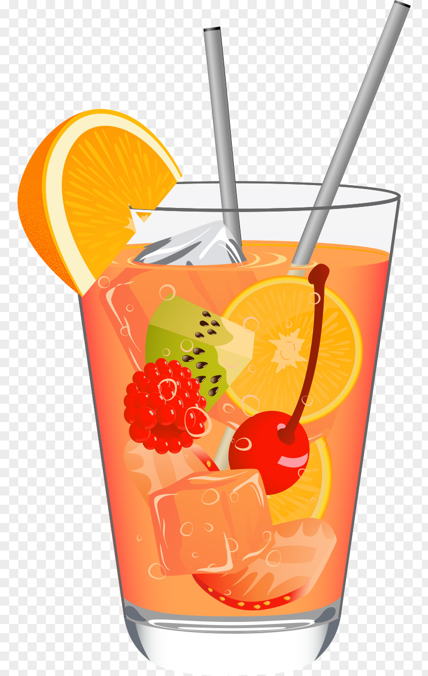 Summer Drinks Icons Cocktail Juice Punch Fizzy PNG