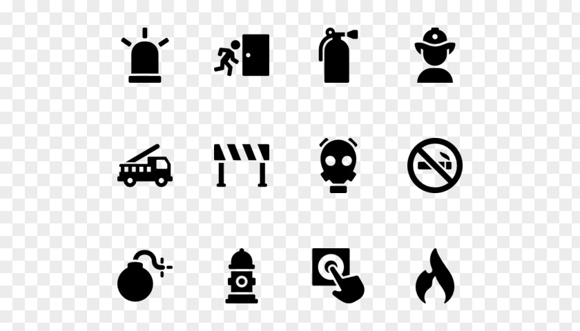Fire Fighting Pictogram Information PNG
