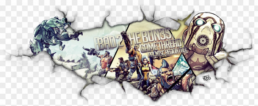 Gaming Banner Minecraft PlayStation 3 Borderlands 2 PNG