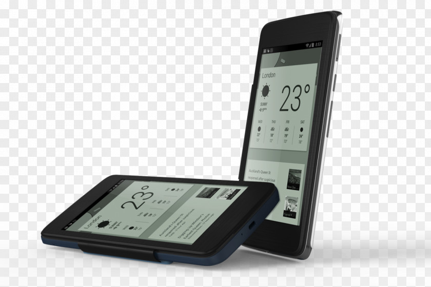 Smartphone Alcatel One Touch HERO Mobile E Ink Telephone PNG