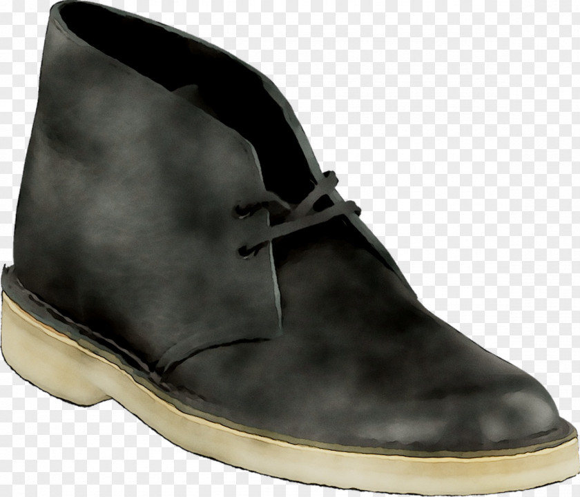 Suede Shoe Boot Walking Black M PNG