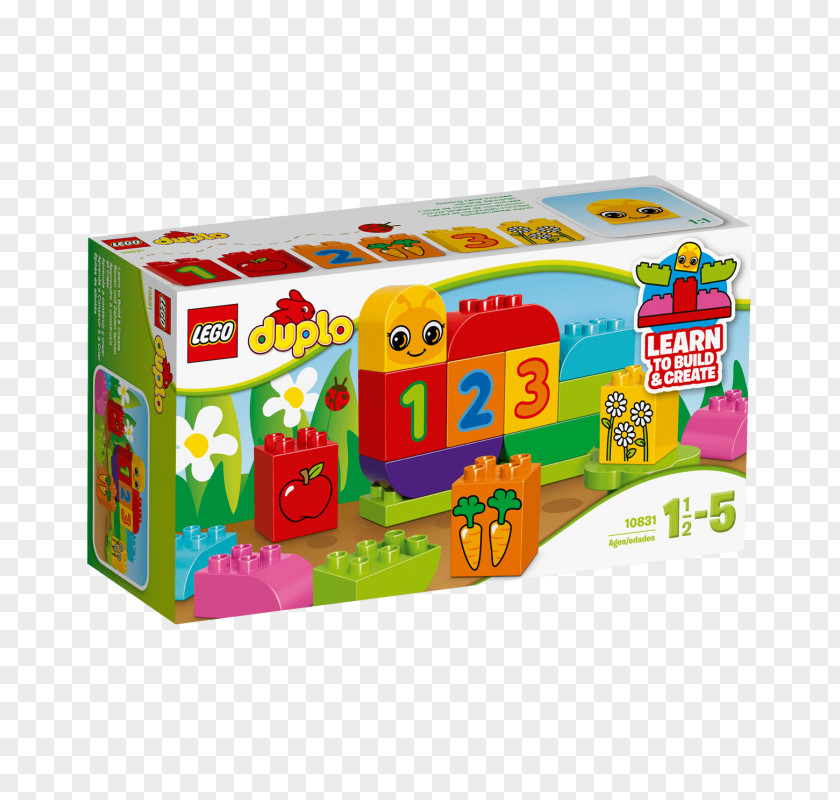 Toy Lego Duplo Block LEGO 10831 DUPLO My First Caterpillar PNG
