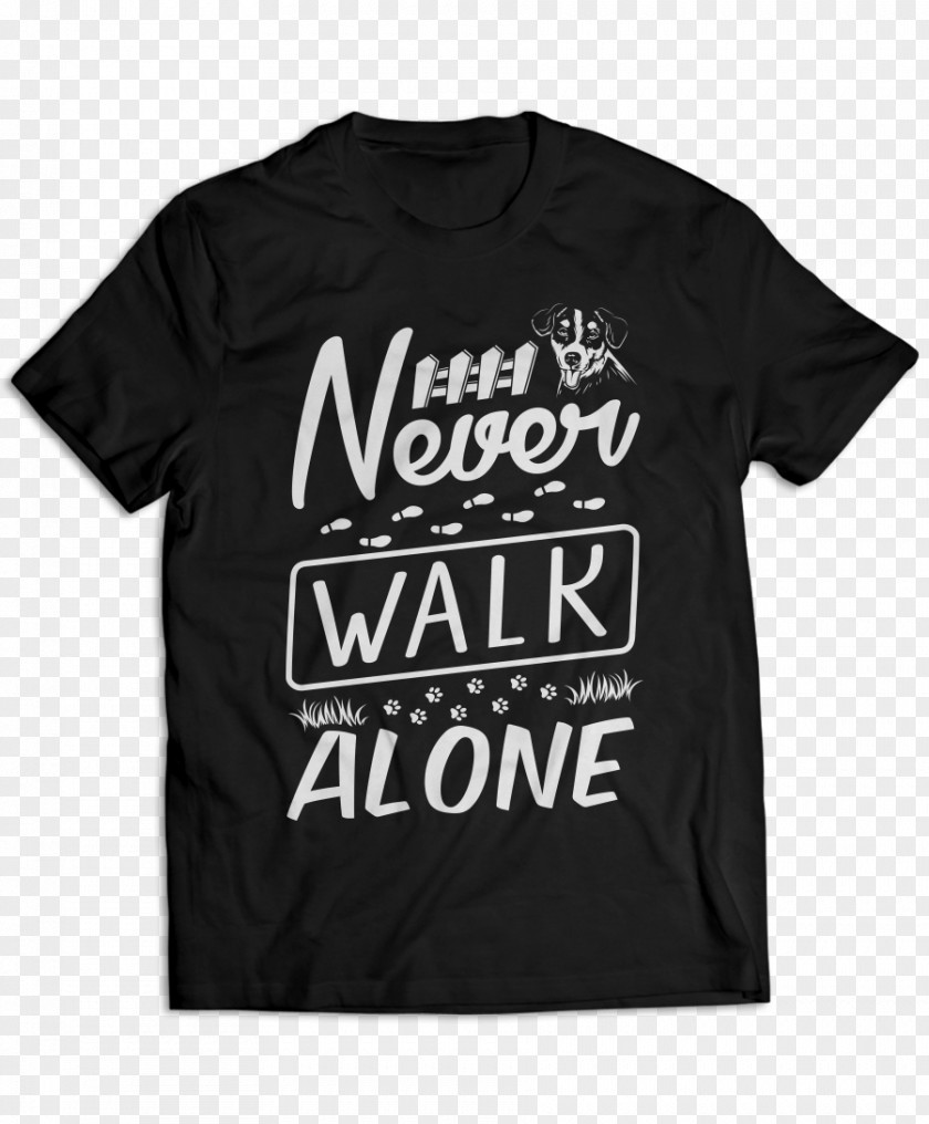 Walk Alone T-shirt Crew Neck Clothing Blog PNG