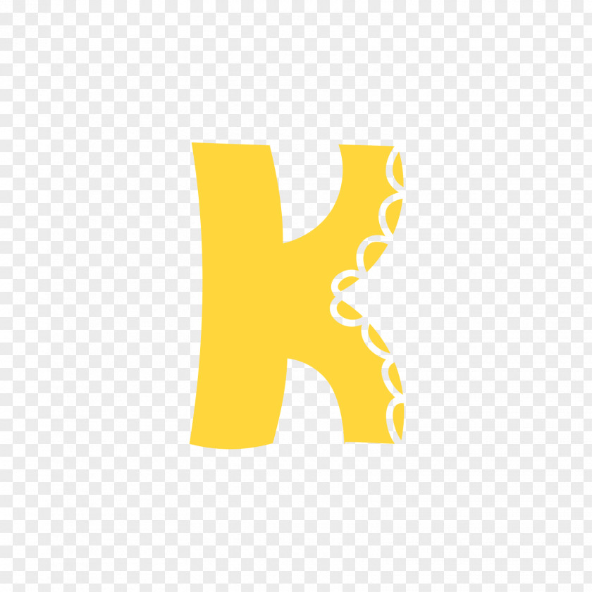 White Letters K Logo Brand Font PNG