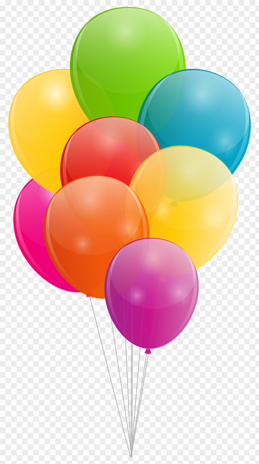 Balloon Birthday Clip Art PNG